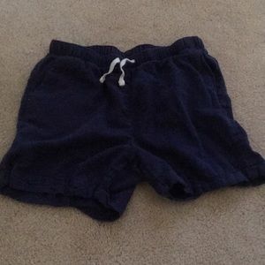 Navy blue shorts